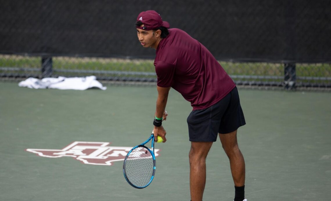 Men’s Tennis Completes Play at Big 12 – SEC Challenge - Texas A&M Athletics