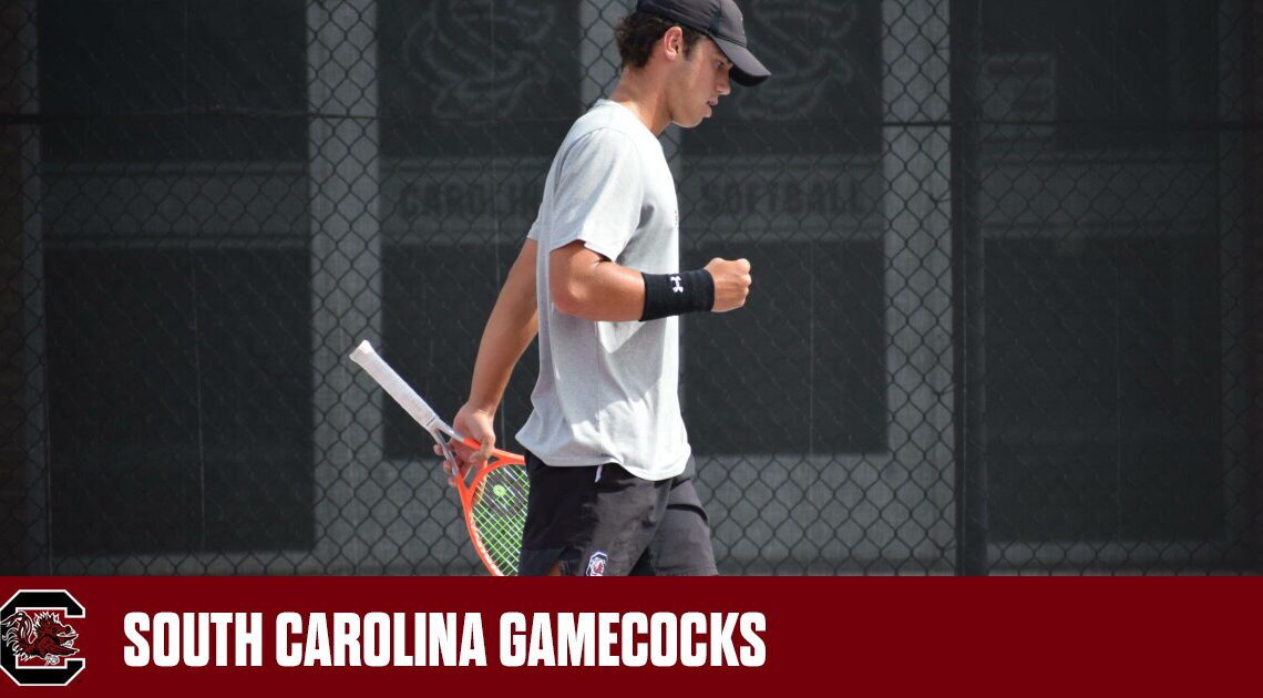 Men’s Tennis Continues Action at Gamecock Ranked +1 – University of South Carolina Athletics