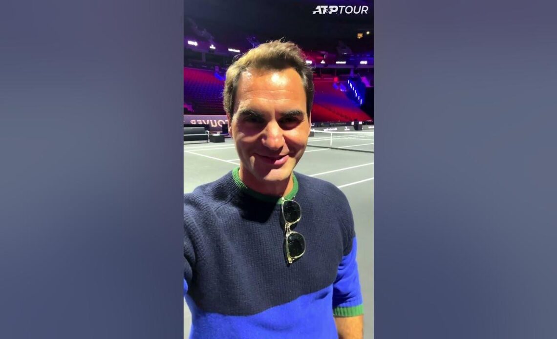 Missed Roger? We know we have 🥹 here’s a special message from Federer, to you 🫶