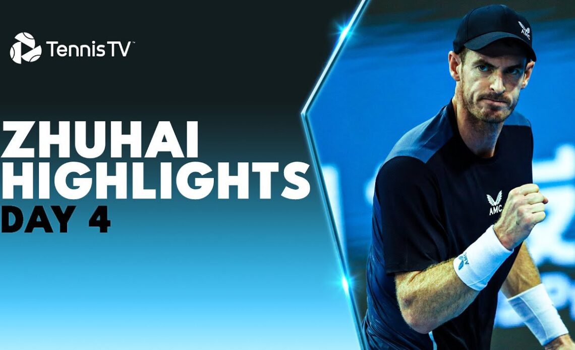 Murray Plays Karatsev; Norrie, Korda & More Feature | Zhuhai 2023 Highlights Day 4