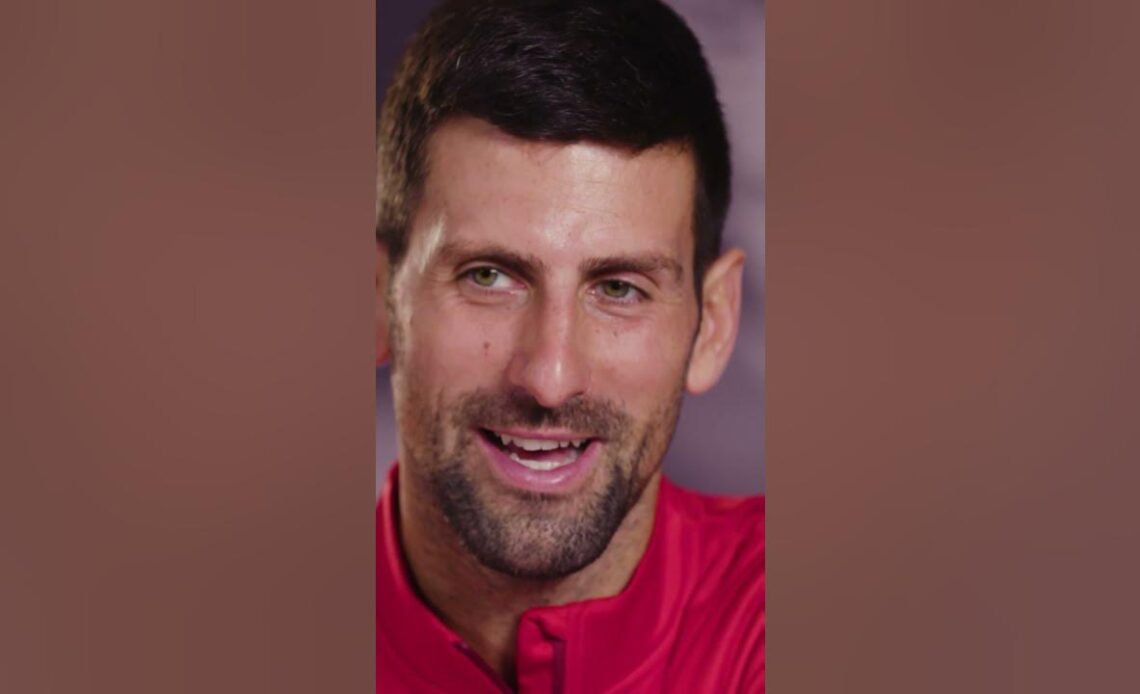 Novak Djokovic talks about his shaved head when he won the #DavisCup in 2010 👨‍🦲