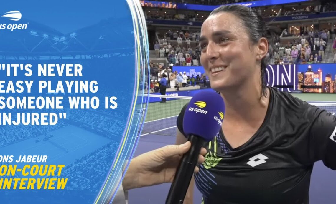 Ons Jabeur On-Court Interview | 2023 US Open Round 3