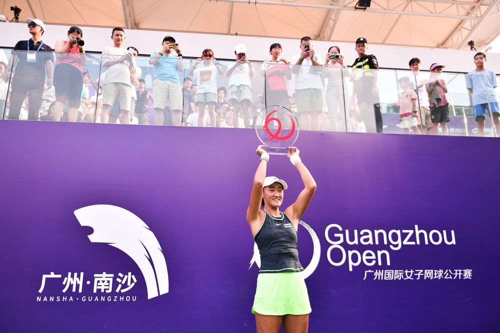 Wang Xiyu&apos;s maiden title at Guangzhou 2023 ensured a Chinese champion for the sixth time in tournament history, following Li Na (2004), Yan Zi (2005), Zhang Shuai (2013, 2017) and Wang Qiang (2018).