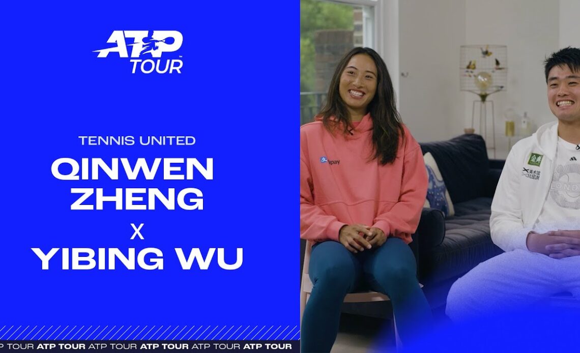 Qinwen Zheng 🤝 Yibing Wu | Tennis United