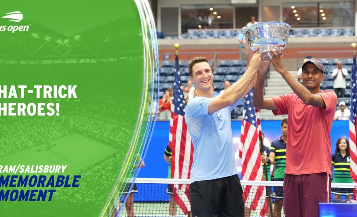 Ram & Salisbury's 3 Consecutive Title-Winning Moments | 2023 US Open