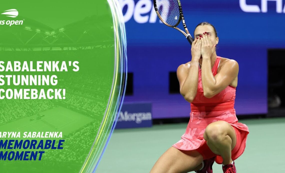Sabalenka Fights Back From the Brink! | 2023 US Open