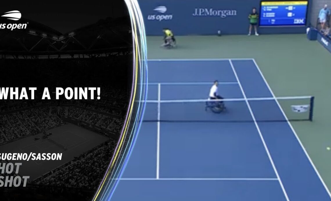 Sugeno/Sasson Play a Brilliant Point! | 2023 US Open