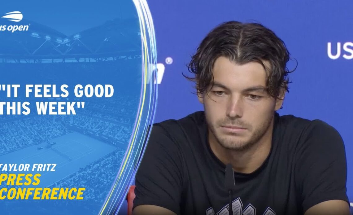 Taylor Fritz Press Conference | 2023 US Open Round 3