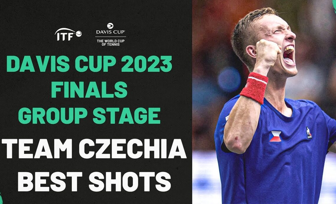Team Czechia Best Shots | 2023 Davis Cup Finals Group Stage