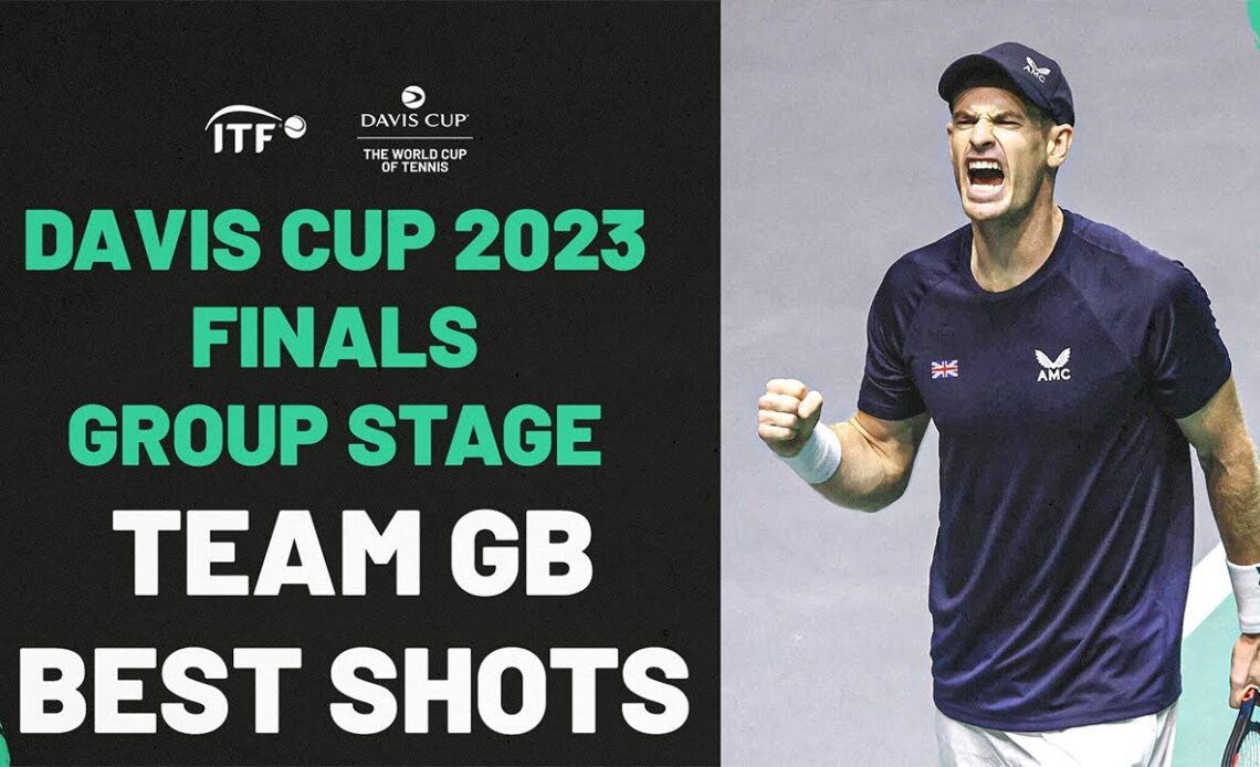 Team GB Best Shots | 2023 Davis Cup Finals Group Stage