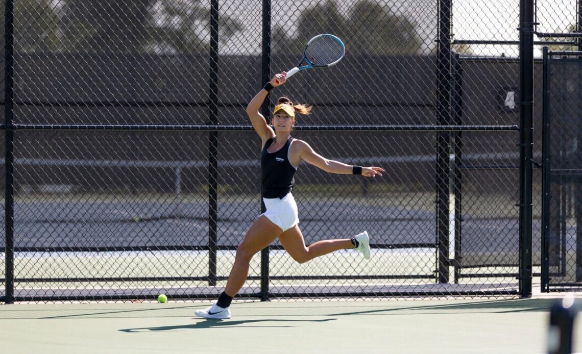 Tennis Completes Second Day of H-E-B Invitational Competition