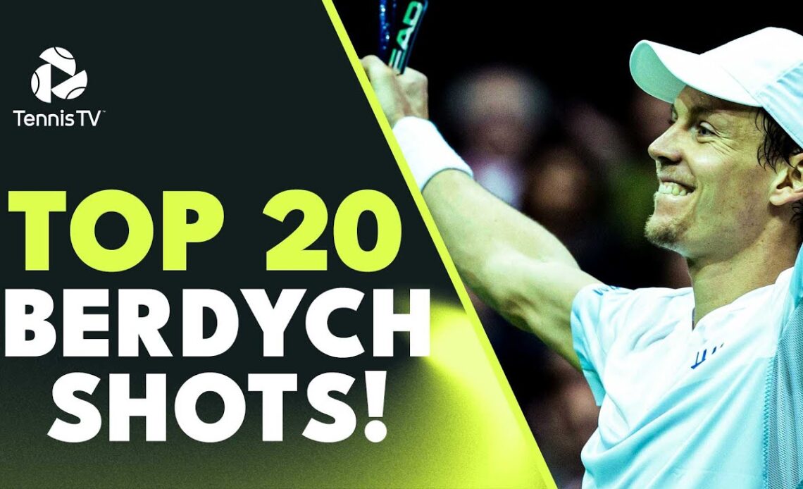 Tomas Berdych: Top 20 SPECATCULAR Shots!