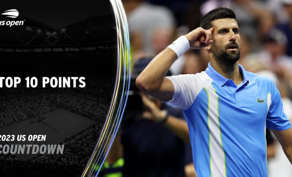Top 10 Points of the Tournament | 2023 US Open