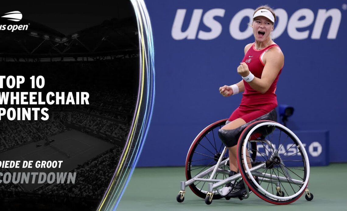 Top 10 Wheelchair Points of the Tournament | 2023 US Open