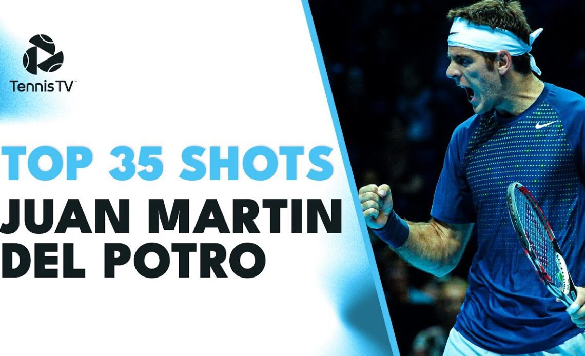 Top 35 Juan Martin Del Potro Electric Shots 😍
