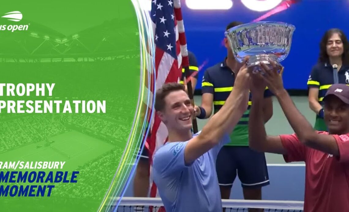 Trophy Presentation | Men's Doubles Final | 2023 US Open