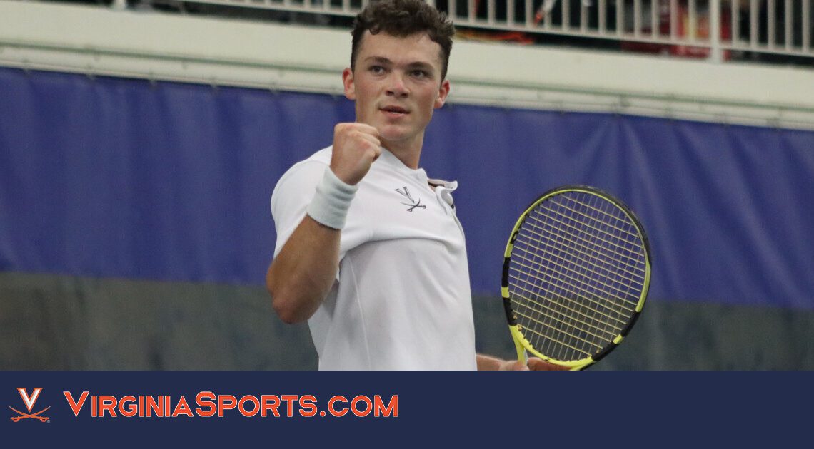 Virginia Men's Tennis | Montes, von der Schulenburg Playing in Battle in the Bay