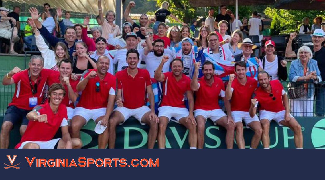 Virginia Men's Tennis | Rodesch Leads Luxembourg to Davis Cup World Group II Victory