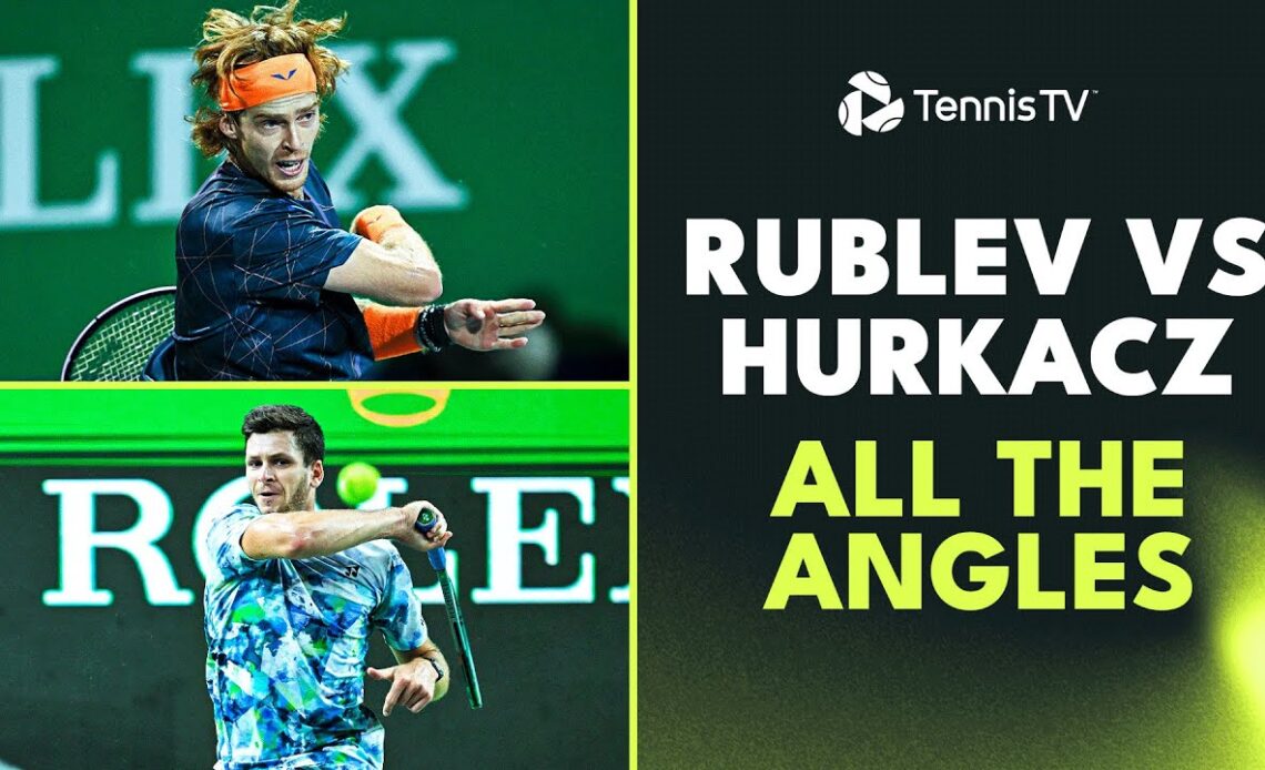 Andrey Rublev vs Hubert Hurkacz: All The Angles | Shanghai 2023 Final