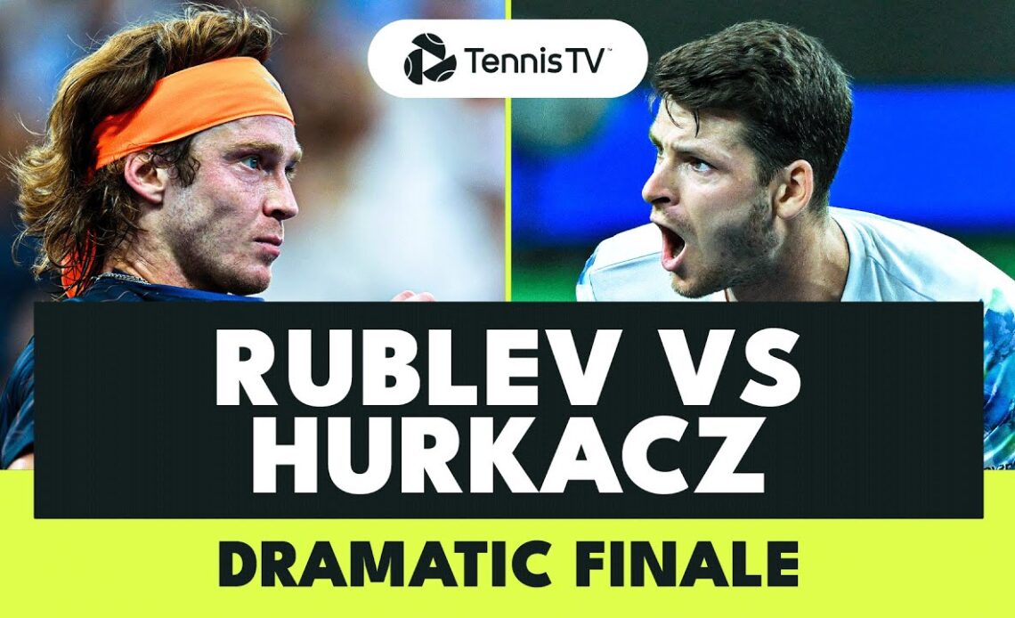 Andrey Rublev vs Hubert Hurkacz DRAMATIC FINALE | Shanghai 2023 Final