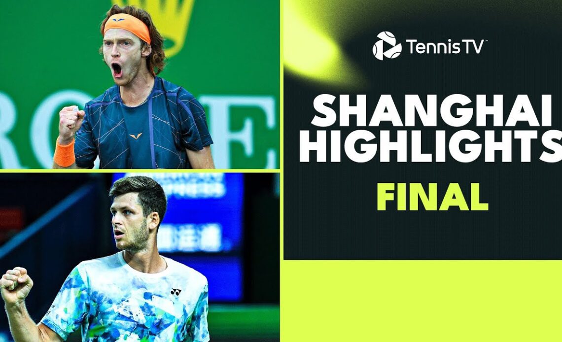 Andrey Rublev vs Hubert Hurkacz For The Title! 🏆 | Shanghai 2023 Final Highlights