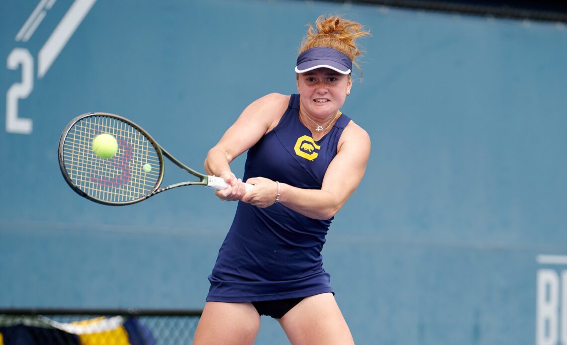 Bears Reach Doubles Finals, Singles Semis In Fall Invite