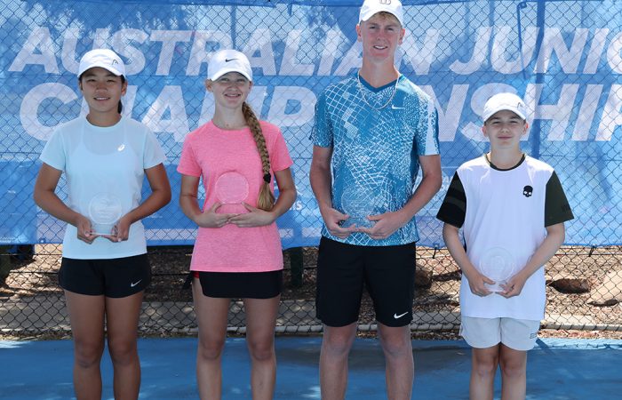 Champions crowned at 2023 Australian Junior Hardcourt Championships | 9 October, 2023 | All News | News and Features | News and Events