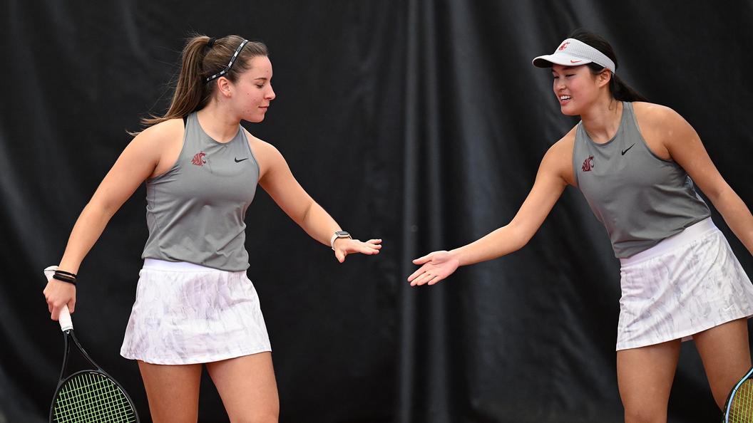 Cougars Split Doubles Matches at All-American Championships