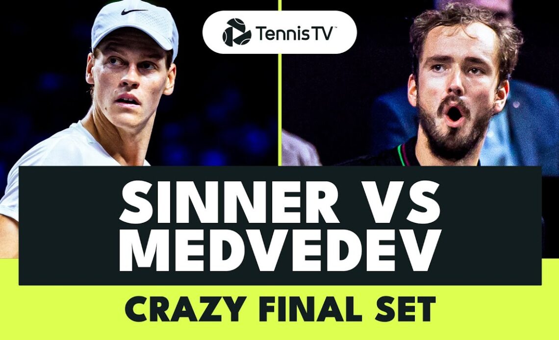 Crazy Deciding Set! Daniil Medvedev vs Jannik Sinner | Vienna 2023 Final Highlights