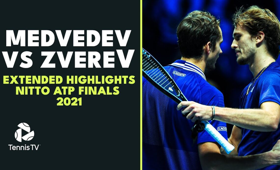 DRAMATIC Medvedev vs Zverev Meeting | ATP Finals 2021 Round Robin Extended Highlights