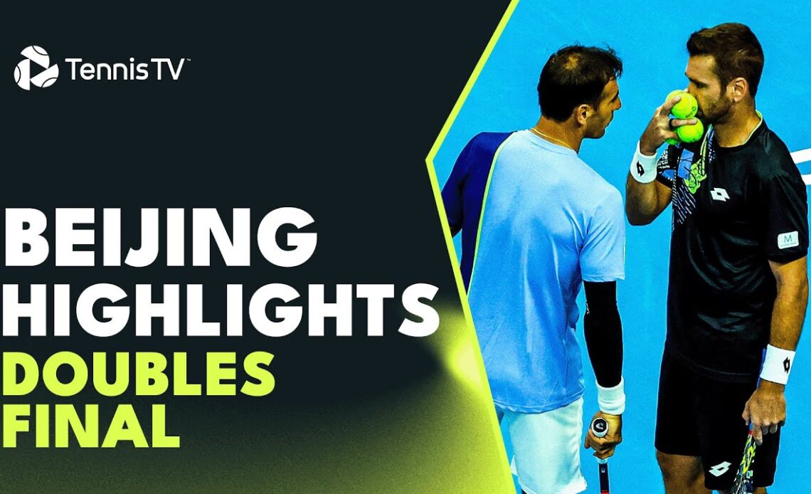 Dodig/Krajicek vs Koolhof/Skupski For The Title | Beijing 2023 Doubles Final Highlights