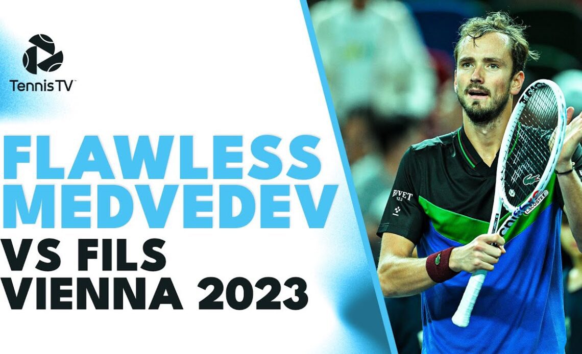 FLAWLESS Daniil Medvedev vs Arthur Fils | Vienna 2023