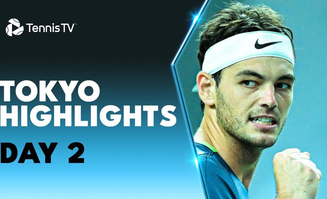 Fritz Battles Norrie; Ruud, De Minaur, Shelton Feature | Tokyo 2023 Highlights Day 2