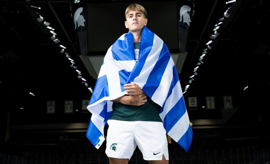 How One of Greece's Best Tennis Players is Joining the Spartans in Battle