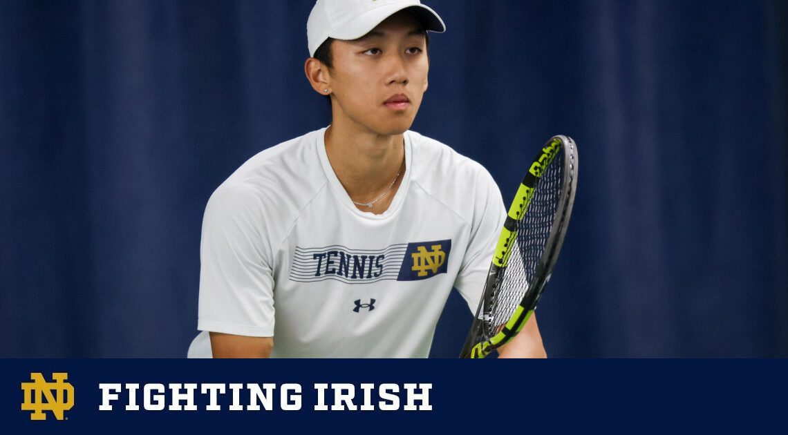 Irish End Bobby Bayliss with an 8-0 Sunday; Zhang and Magimay All-Tournament – Notre Dame Fighting Irish – Official Athletics Website