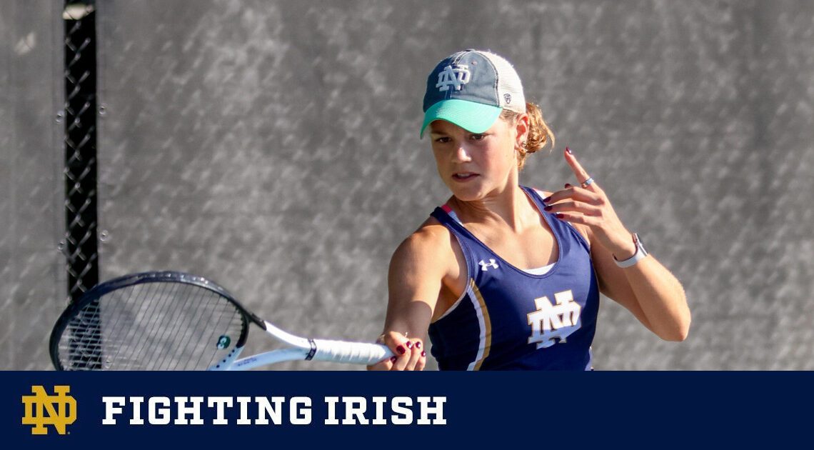 Irish Strong at ITA Midwest Regional – Notre Dame Fighting Irish – Official Athletics Website