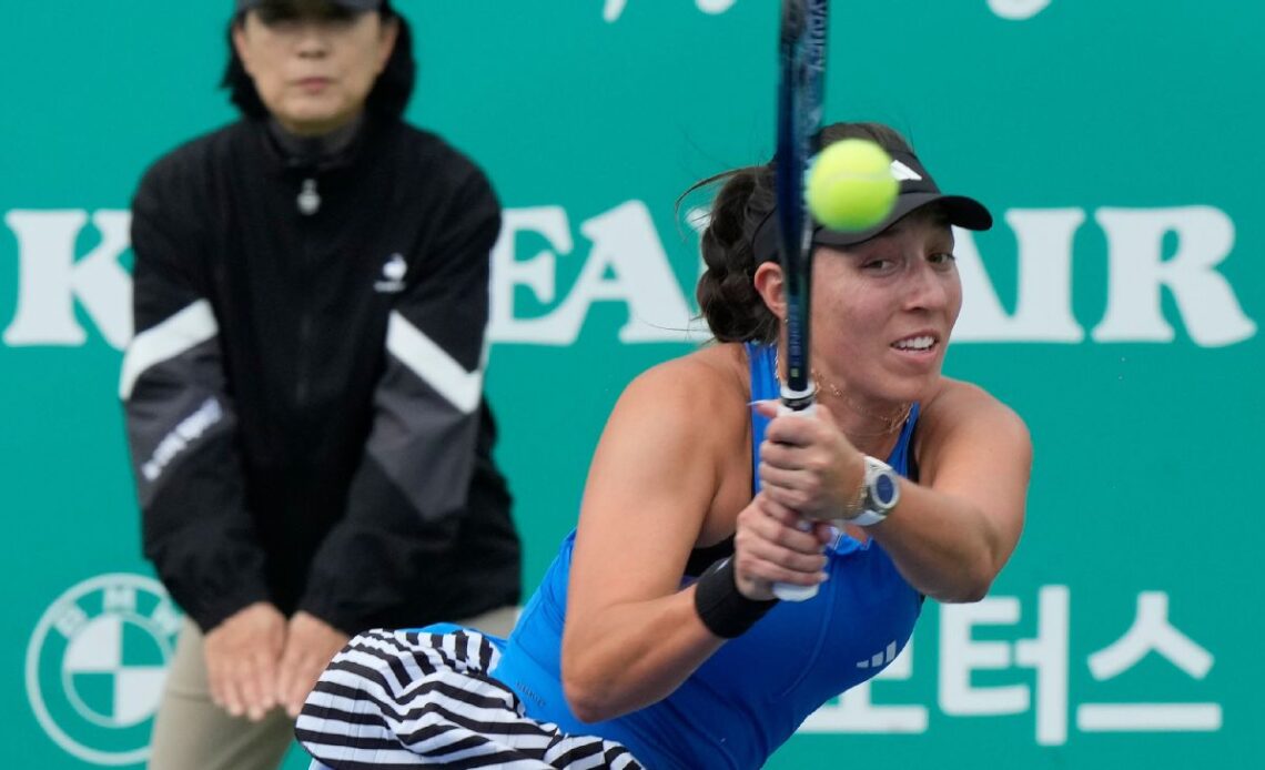 Jessica Pegula rallies to reach Korea Open semifinals