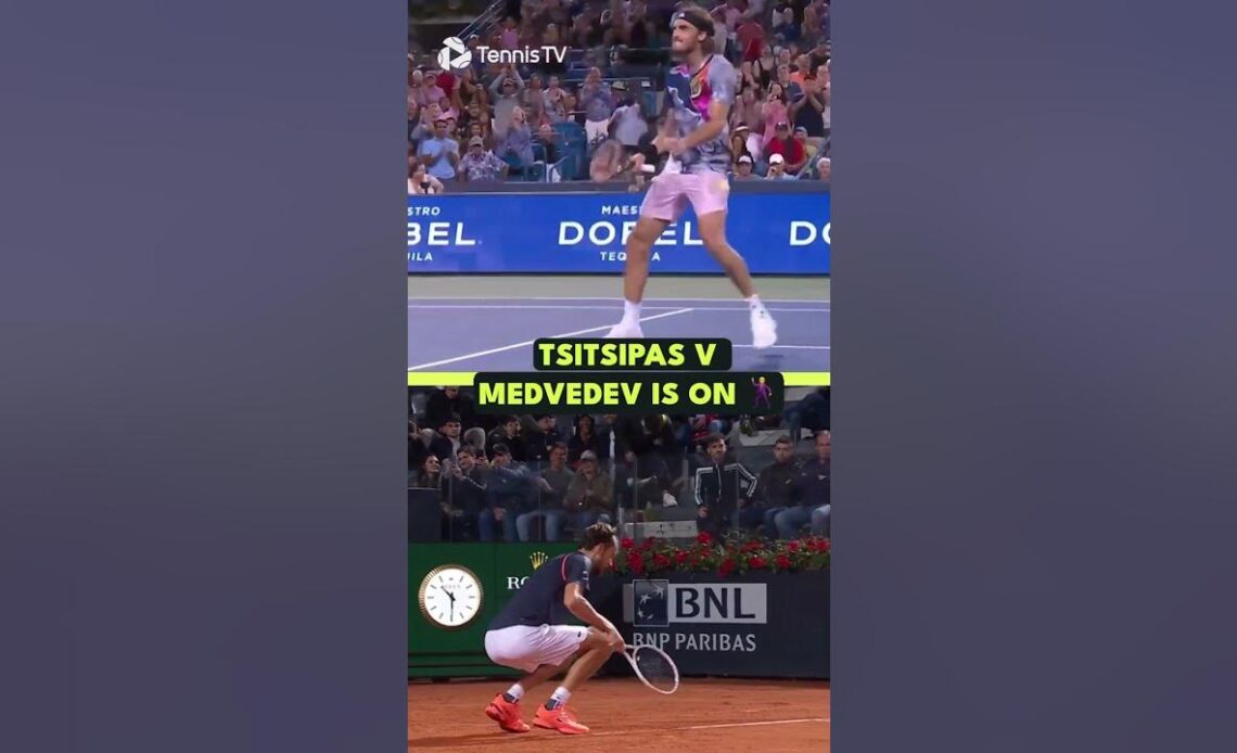 Next Chapter Tsitsipas Medvedev Dance Battle in the Vienna Semi-Finals 🕺