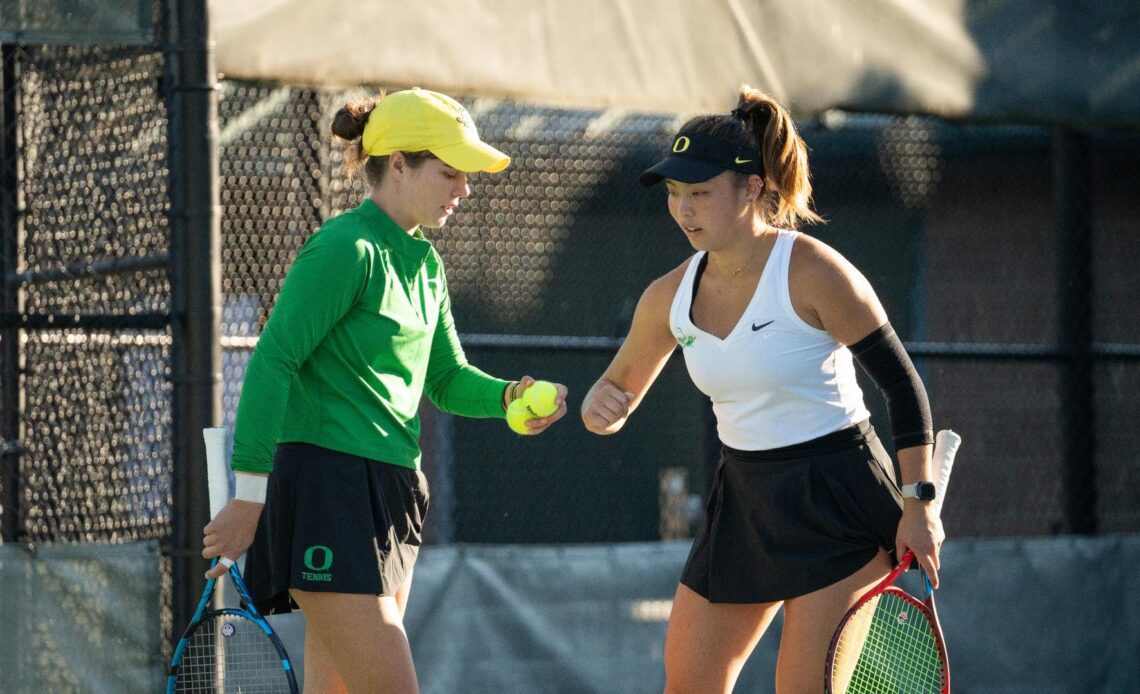 Oregon Sweeps Singles on Final Day of Duck Invitational