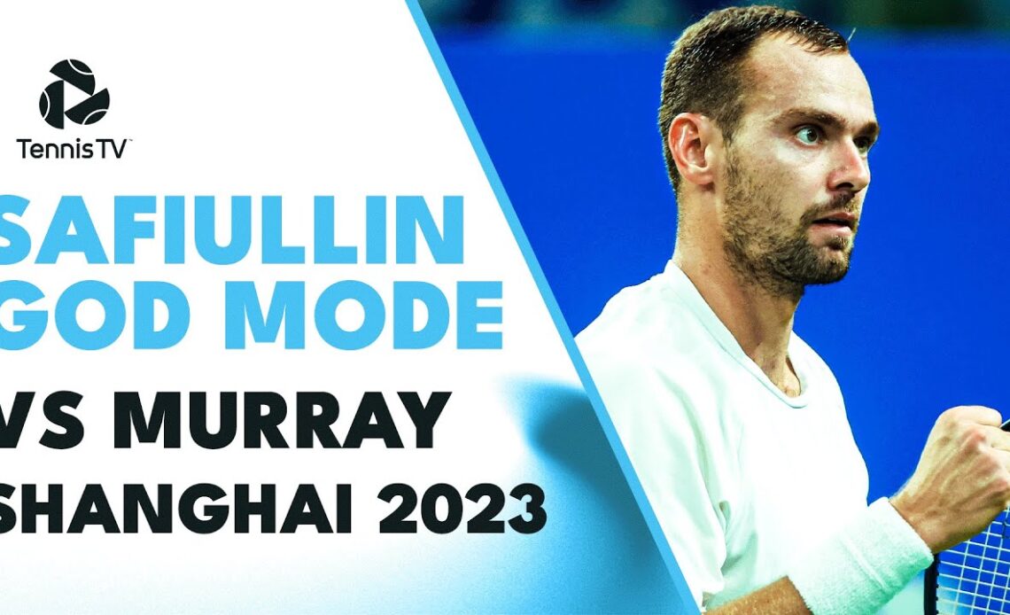 Roman Safiullin GOD MODE vs Andy Murray | Shanghai 2023 Highlights