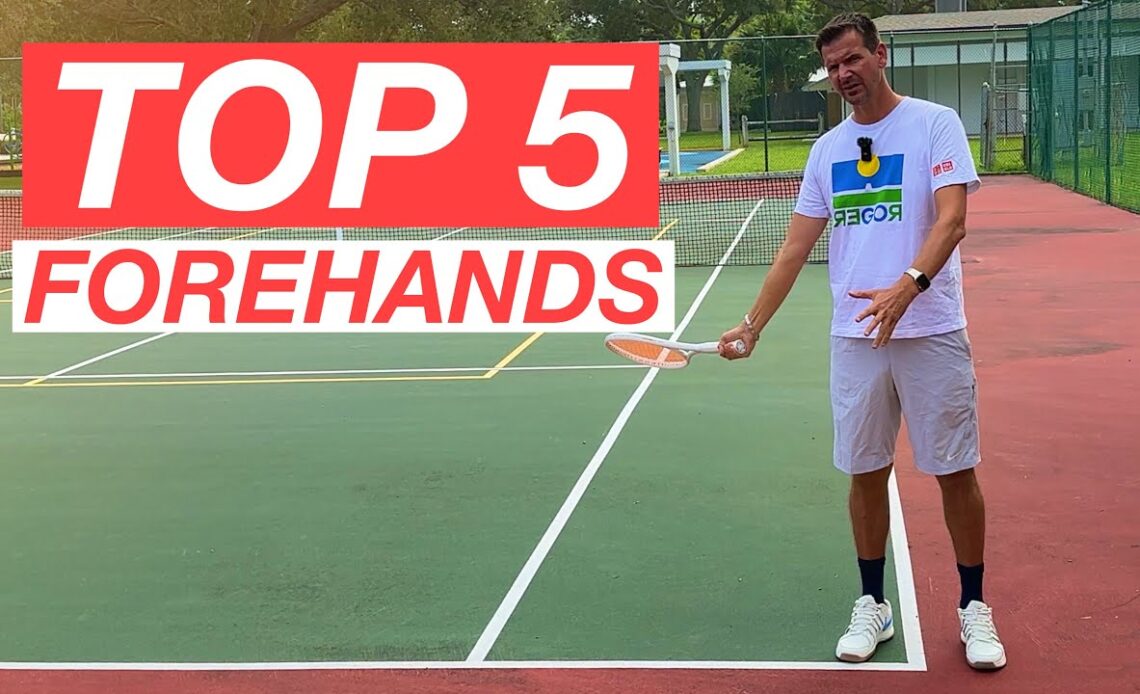 Top 5 Greatest Forehands in Tennis History