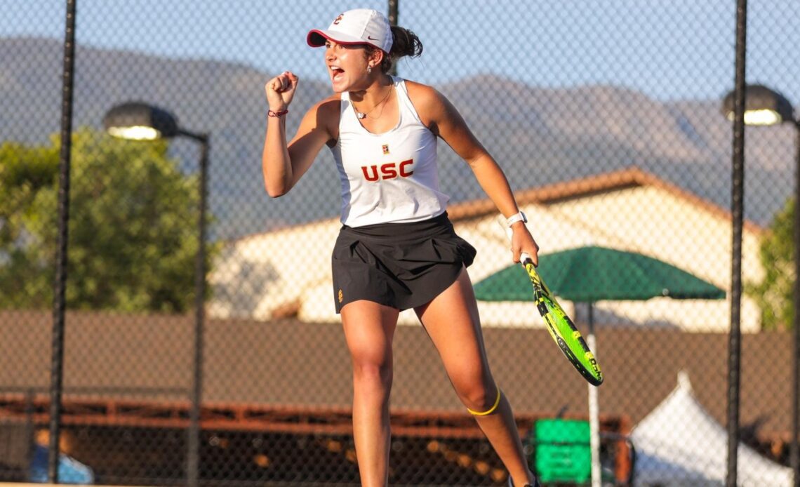 USC's Emma Charney Captures Singles Title at ITA Southwest Regional Championships