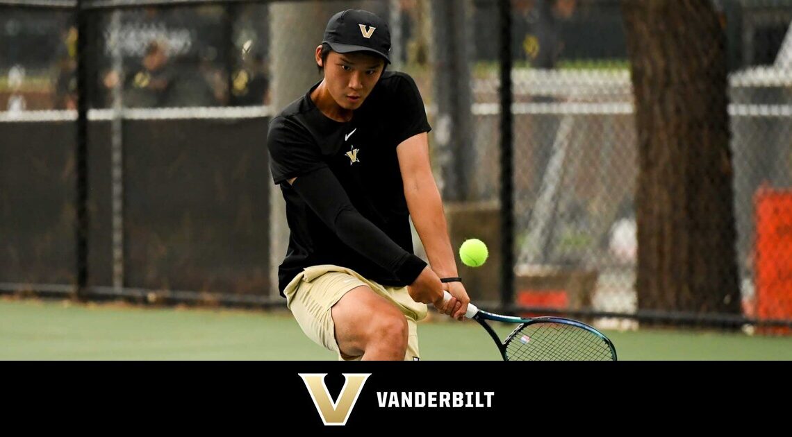 Vanderbilt Men's Tennis | Black & Gold Invite Action Continues