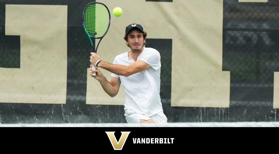 Vanderbilt Men's Tennis | Ross Doubles Up For Dores