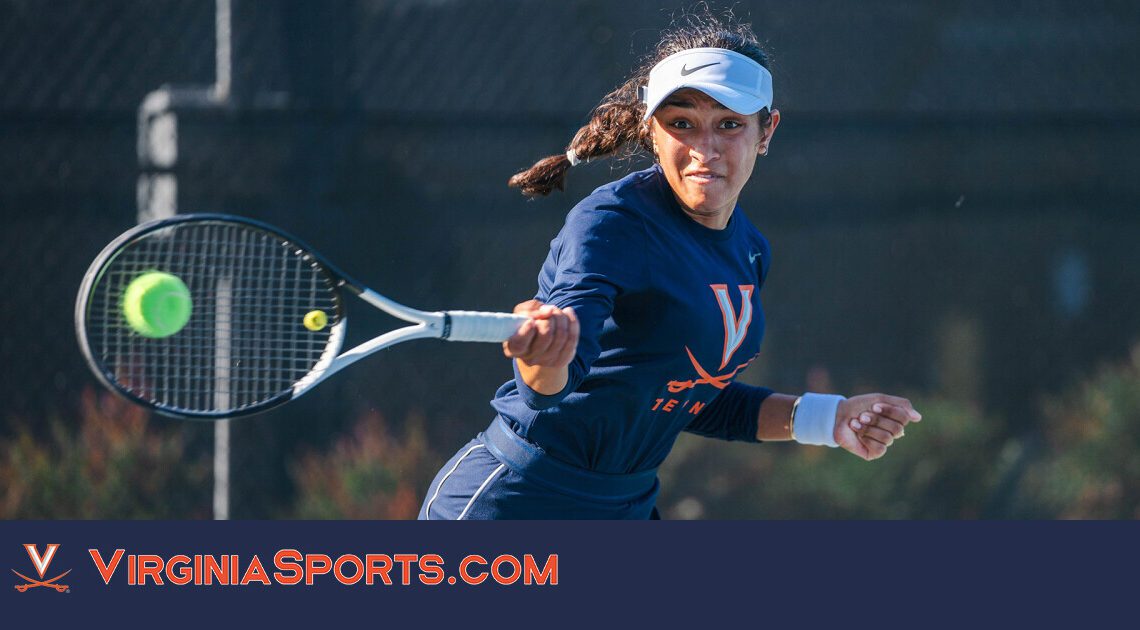 Virginia Women's Tennis | Hibah Shaikh Advances Through Qualifying at Florence Open