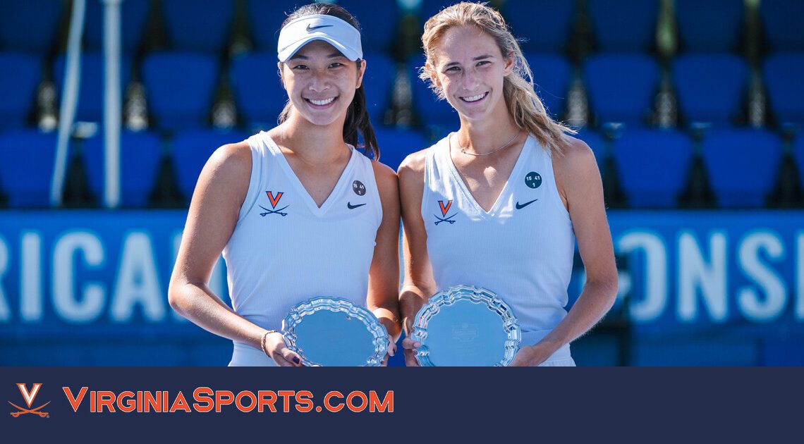 Virginia Women's Tennis | Xu and Collard Finish as Doubles Runners-Up at ITA All-American