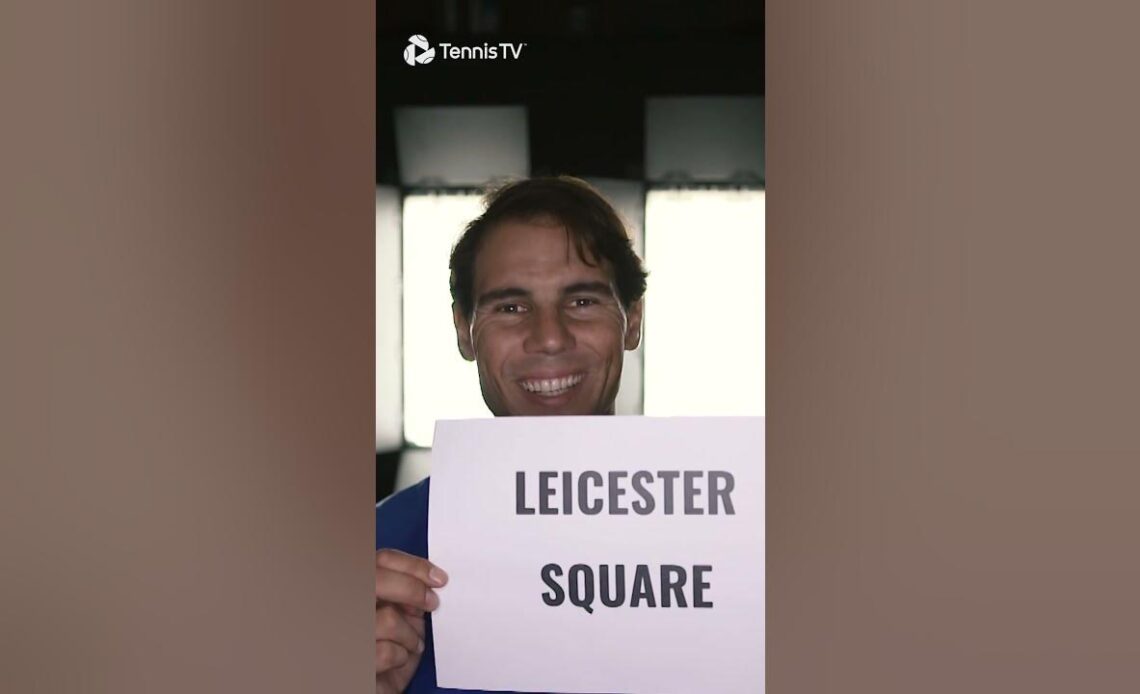 When Rafa Nadal Tried To Pronounce London Boroughs 🤣