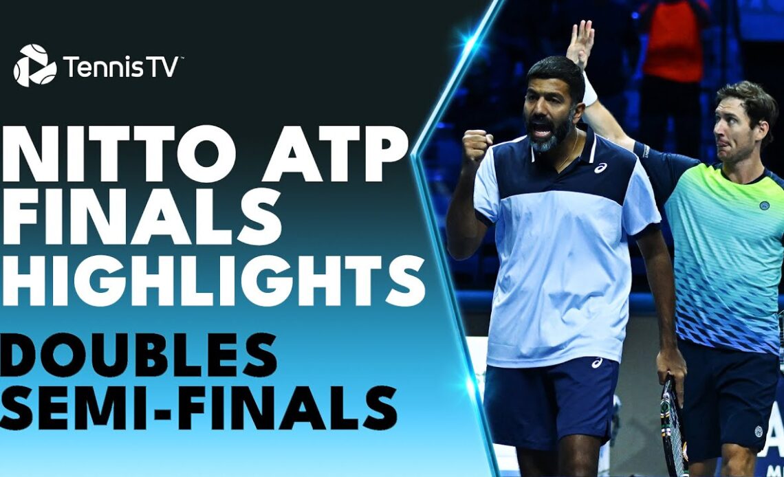 Bopanna/Ebden, Ram/Salisbury & More Feature | Nitto ATP Finals Doubles Highlights Semi-Finals