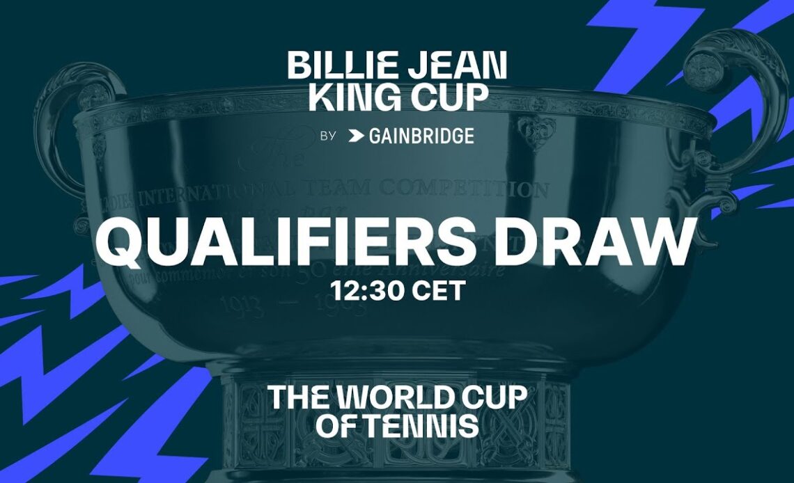 2024 Billie Jean King Cup by Gainbridge Qualifiers Draw