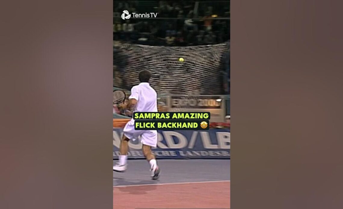 5️⃣ days until Nitto ATP Finals Returns. A look back at a Sampras Special from the 1999 Finals 💫